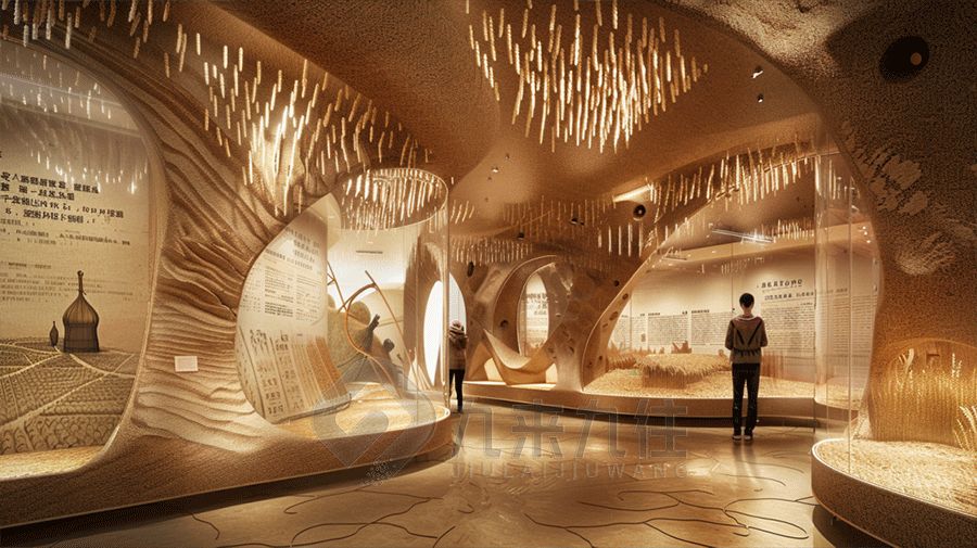 農業學校思政教育基地農業展廳設計